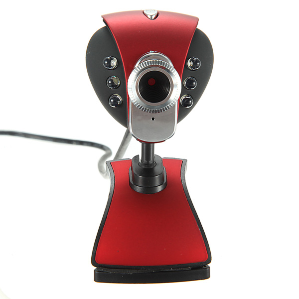USB 50M 6 LED Night Vision Webcam Camera Webcams With Mic PC Laptop 8